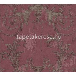   AS Creation History of Art vinyl, vlies anyagú bordó, barna színű koptatott, barokk klasszikus tapéta