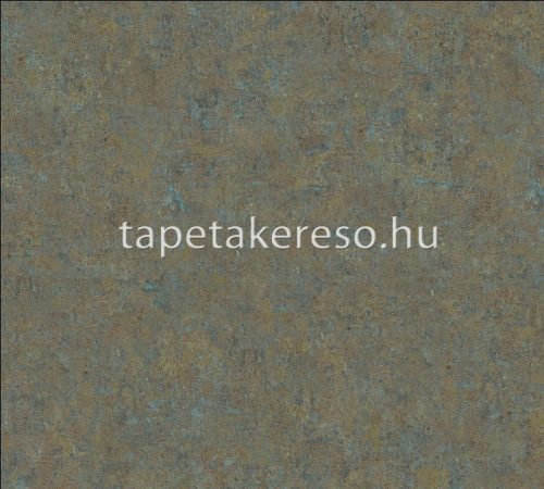 AS Creation History of Art vinyl, vlies anyagú türkiz, barna színű betonhatású, foltos modern tapéta