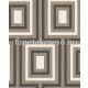 Eijffinger Stripes + vlies anyagú barna, szürke, fehér színű geometriai modern tapéta
