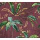 Architects Paper Jungle Chic vlies anyagú bordó, sárga, zöld színű leveles romantikus tapéta