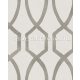 Eijffinger Stripes + vlies anyagú fehér, szürke színű geometriai modern tapéta