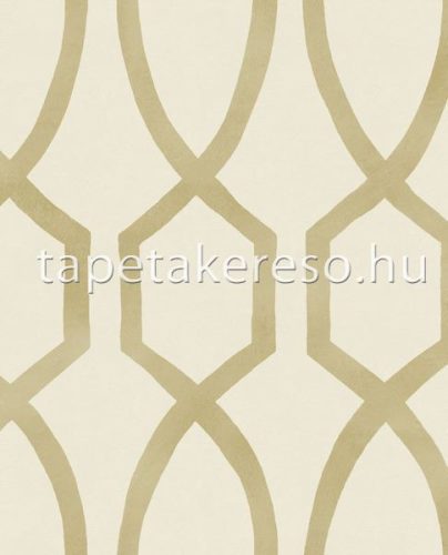 Eijffinger Stripes + vlies anyagú beige, arany színű geometriai modern tapéta