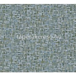   Architects Paper Jungle Chic vlies anyagú kék, zöld színű fonott romantikus tapéta