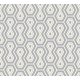 Architects Paper Jungle Chic vlies anyagú fehér, szürke, arany színű geometriai romantikus tapéta