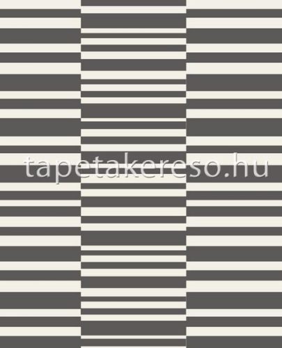 Eijffinger Stripes + vlies anyagú fehér, fekete színű csíkos modern tapéta