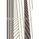 Eijffinger Stripes + vlies anyagú fekete, fehér színű geometriai modern tapéta