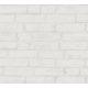 AS Creation 111 Shades of  White vinyl, vlies anyagú szürke, fehér színű 3d, téglamintás modern tapéta