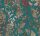 AS Creation Floral Impression vlies anyagú türkiz, barna, piros színű leveles modern tapéta