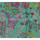 AS Creation Floral Impression vlies anyagú zöld, lila, sárga, szürke színű leveles modern tapéta