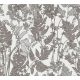 AS Creation Floral Impression vlies anyagú fehér, szürke színű leveles modern tapéta