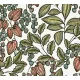 AS Creation Floral Impression vlies anyagú fekete, fehér, zöld, piros, kék színű növényes modern tapéta