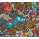 AS Creation Floral Impression vlies anyagú bordó, kék, sárga, barna, piros színű virágos modern tapéta