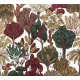 AS Creation Floral Impression vlies anyagú fehér, bordó, zöld, barna színű növényes modern tapéta