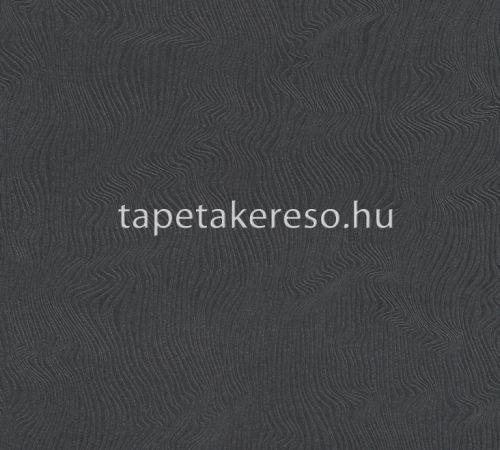 AS Creation Black is Beautiful vlies, habos anyagú fekete, csillámos színű hullámos modern tapéta