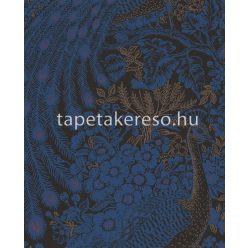   Eijffinger Reflect vlies anyagú fekete, kék, arany, rózsaszín színű madaras, virágos modern tapéta