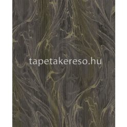   Eijffinger Reflect vlies anyagú arany, fekete színű absztrakt, csíkos modern tapéta