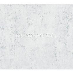   AS Creation Titanium 3 vlies, vinyl anyagú szürke, fehér színű repedezett modern tapéta