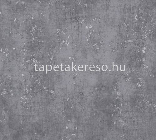 AS Creation Titanium 3 vlies, vinyl anyagú szürke színű repedezett modern tapéta