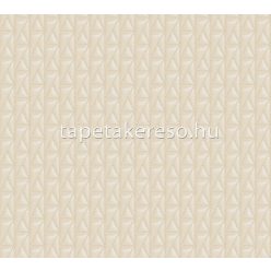   AS Creation Karl Lagerfeld vlies, vinyl anyagú beige színű 3d, geometriai, steppelt modern tapéta