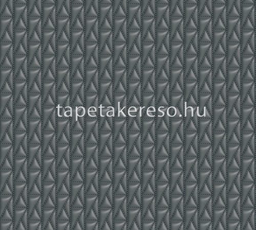 AS Creation Karl Lagerfeld vlies, vinyl anyagú szürke színű 3d, geometriai, steppelt modern tapéta
