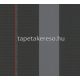 AS Creation Karl Lagerfeld vlies, vinyl anyagú fekete, szürke, piros színű feliratos, csíkos, arc modern tapéta