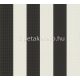 AS Creation Karl Lagerfeld vlies, vinyl anyagú fekete, fehér színű csíkos, struktúrált, arc modern tapéta