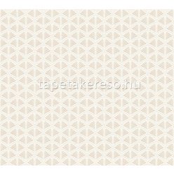   AS Creation TrendWall 2 habos, vlies anyagú fehér, rosegold, csillámos színű art deco modern tapéta