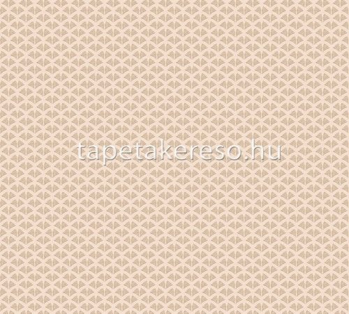 AS Creation TrendWall 2 habos, vlies anyagú barack színű art deco modern tapéta