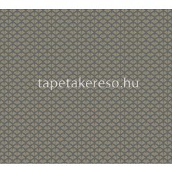   AS Creation TrendWall 2 habos, vlies anyagú szürke, arany színű art deco modern tapéta