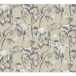   AS Creation Change is Good habos, vlies anyagú fehér, szürke, beige színű állatos modern tapéta