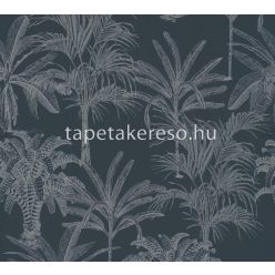   AS Creation Black is Beautiful habos, vlies anyagú fekete, szürke színű fás modern tapéta
