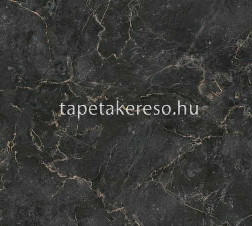 AS Creation Black is Beautiful vlies, vinyl anyagú fekete, barna színű márványos modern tapéta