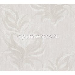   AS Creation Mata Hari vlies, vinyl anyagú beige, csillámos színű tollas modern tapéta