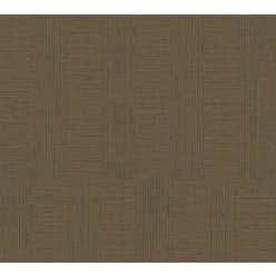   AS Creation Cuba vlies, vinyl anyagú barna színű vonalas, geometriai modern tapéta