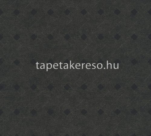 AS Creation Black is Beautiful vlies, vinyl anyagú fekete, barna színű geometriai modern tapéta