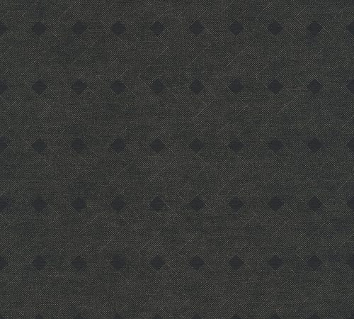 AS Creation Black is Beautiful vlies, vinyl anyagú fekete, barna színű geometriai modern tapéta