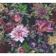 AS Creation Dream Flowery vlies anyagú fekete, zöld, bordó, rózsaszín színű virágos romantikus tapéta
