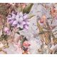 AS Creation Dream Flowery vlies anyagú lila, zöld, szürke, piros, sárga színű madaras, virágos romantikus tapéta