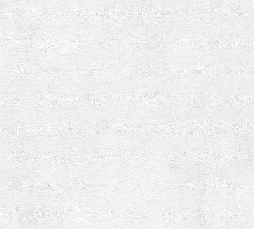 AS Creation 111 Shades of  White vlies, vinyl anyagú fehér színű repedezett modern tapéta