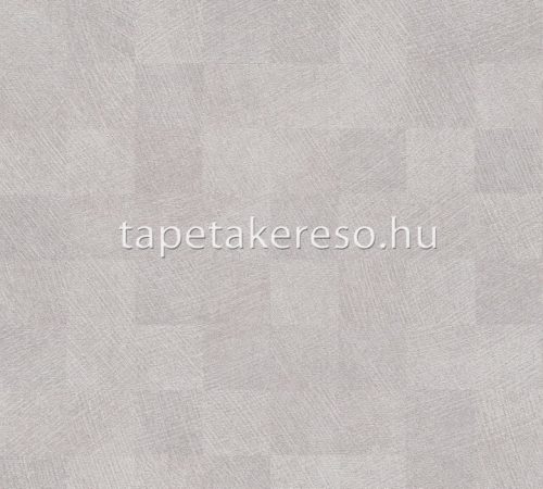 AS Creation Titanium 3 vlies, vinyl anyagú beige színű kockás modern tapéta