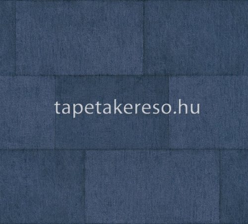 AS Creation Titanium 3 vlies, vinyl anyagú kék színű kőmintás modern tapéta