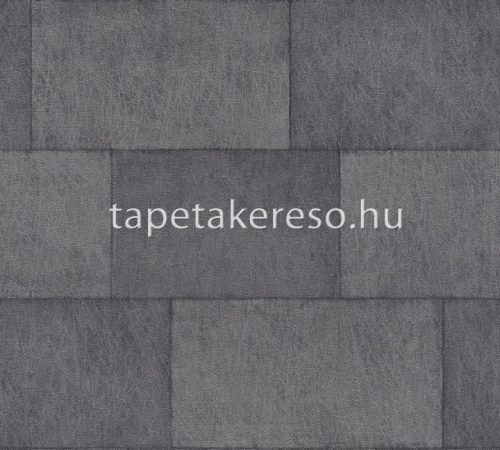 AS Creation Titanium 3 vlies, vinyl anyagú szürke színű kőmintás modern tapéta