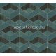 AS Creation Titanium 3 vlies, vinyl anyagú fekete, türkiz, arany színű 3d, geometriai modern tapéta