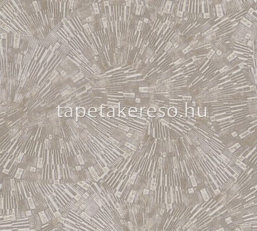 AS Creation Titanium 3 vlies, vinyl anyagú barna színű absztrakt, geometriai modern tapéta