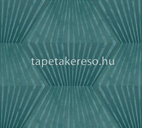 AS Creation Titanium 3 vlies, vinyl anyagú zöld színű 3d, geometriai modern tapéta