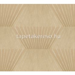   AS Creation Titanium 3 vlies, vinyl anyagú arany színű 3d, geometriai modern tapéta