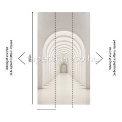   AS Creation The wall Travel Styles vlies, vinyl anyagú fehér színű 3d modern poszter