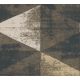 AS Creation Black is Beautiful vlies, habos anyagú fekete, barna színű geometriai, foltos modern tapéta
