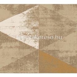   AS Creation Geo Effect vlies anyagú barna, beige, sárga színű koptatott, geometriai modern tapéta