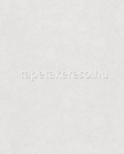Eijffinger Rice 2 vlies anyagú fehér, gyöngyház színű virágos gyerek tapéta